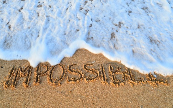 Надпись на песке