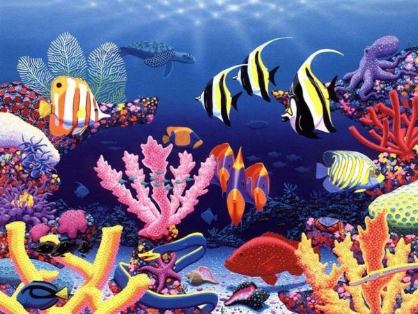 Сказочный подводный мир