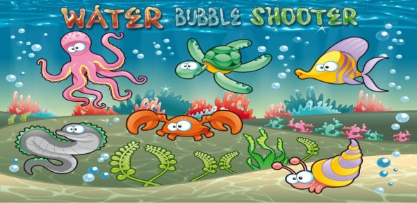 Море мультяшное