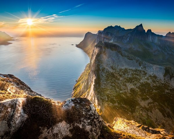 Озеро Ловатнет Норвегия