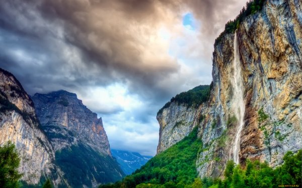 Калифорния водопад MCWAY Falls