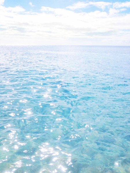 Закат на море
