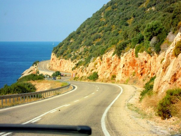 Море горы дорога к морю
