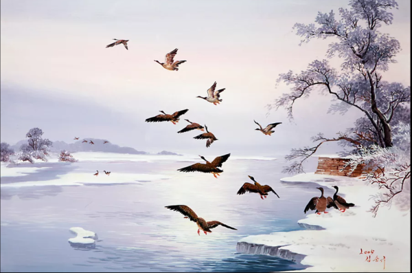 Журавли летят Журавли Хуснутдинов