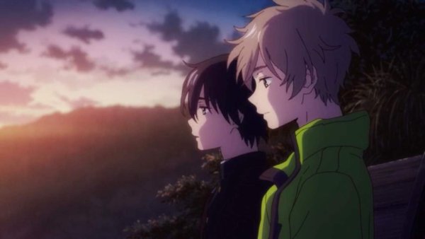 Сюн аниме незнакомец на берегу моря