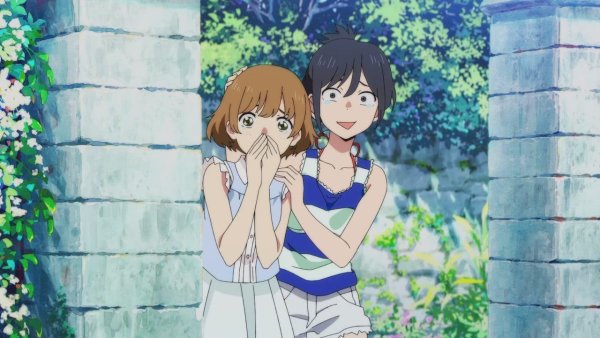 Мио Тибана незнакомец на берегу моря