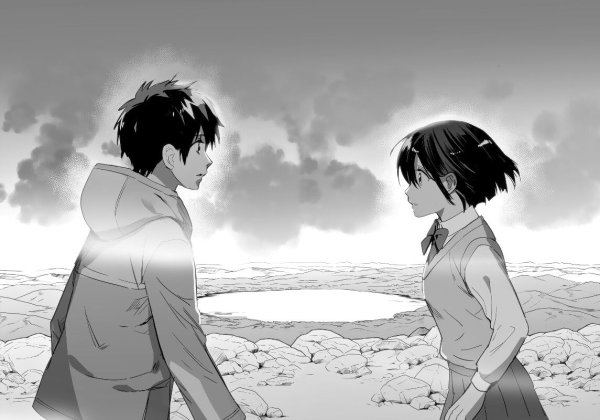 Kimi no na WA Манга