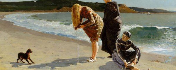 Незнакомец на берегу моря