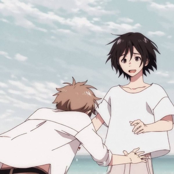 Незнакомец на берегу моря плакат