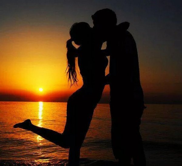 Закат вдвоем