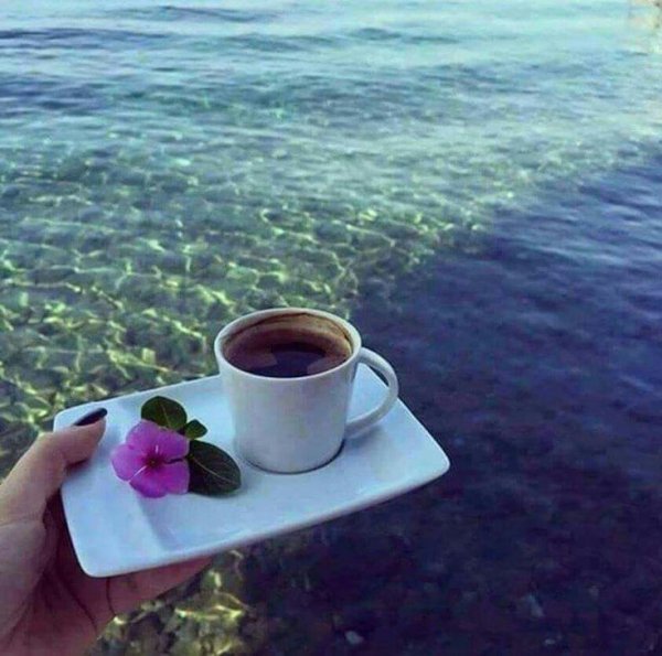 Кофе и море
