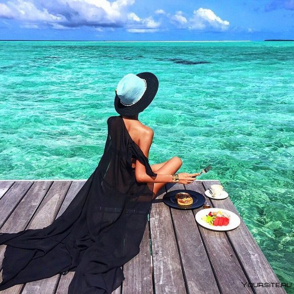 Турция пляж девушка