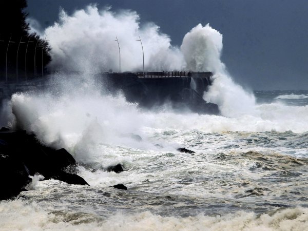 Море в разную погоду