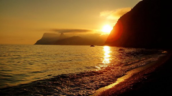 Черное море в разную погоду