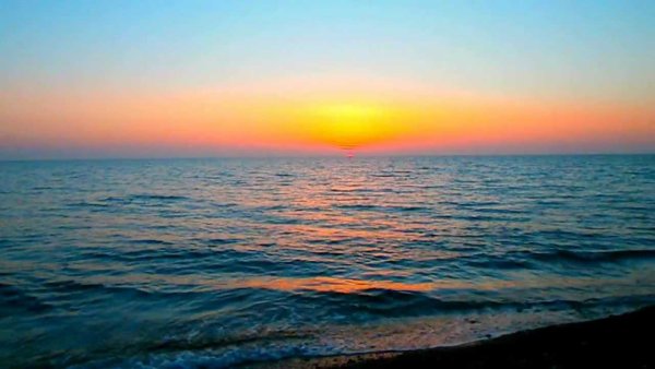 Море в разную погоду