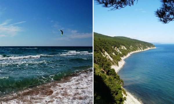 Море в разную погоду