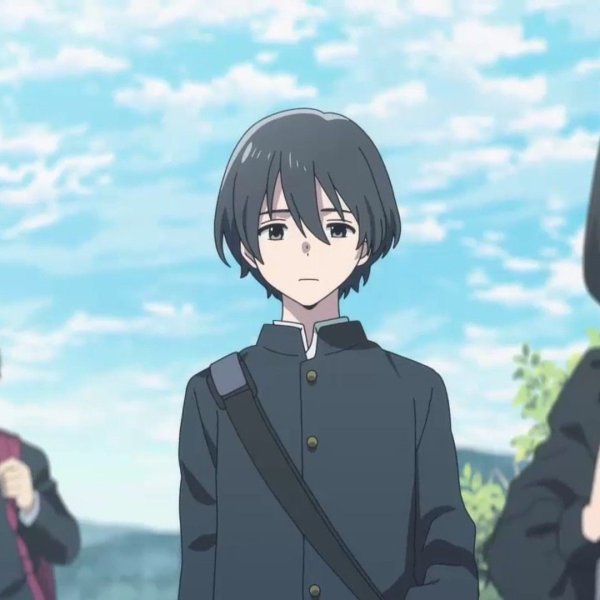 Мио Тибана незнакомец на берегу моря