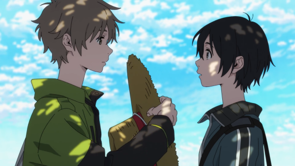 Аниме незнакомец на берегу моря Мио Сюн