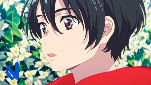 Незнакомец на берегу моря аниме