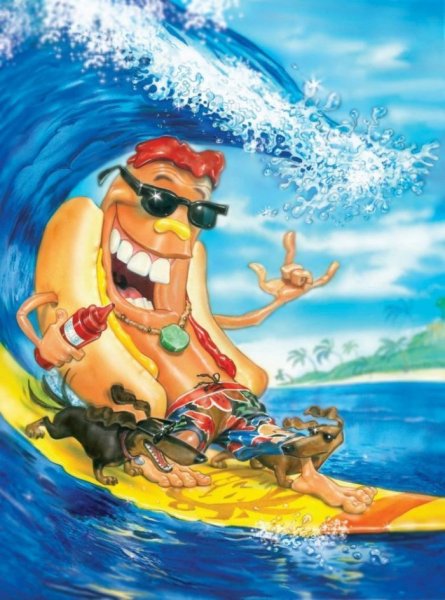 На море прикольные