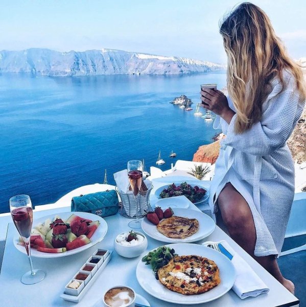 Кофе и море