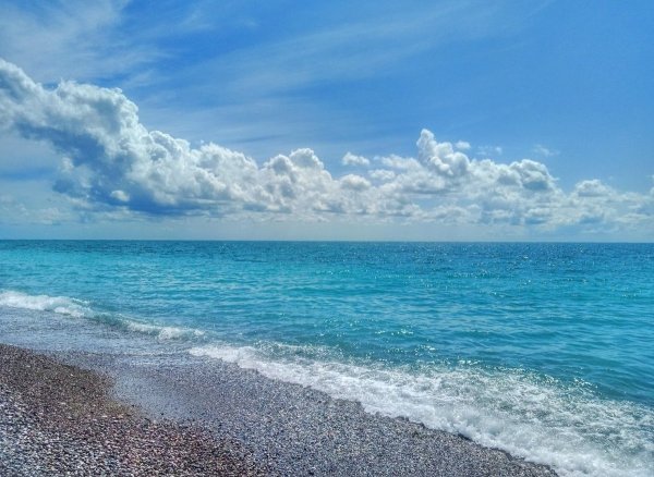 Море Абхазия Прибой