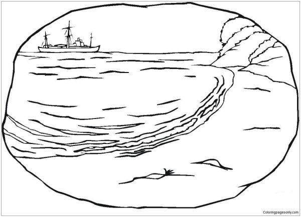 Пальма раскраска для детей