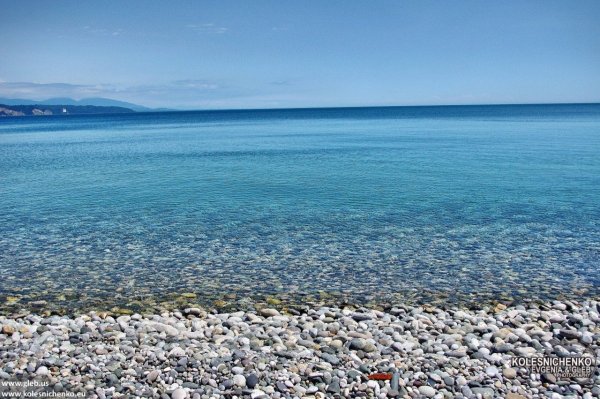Черное море Абхазия Прибой