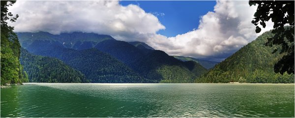 Абхазия Гагры озеро Рица