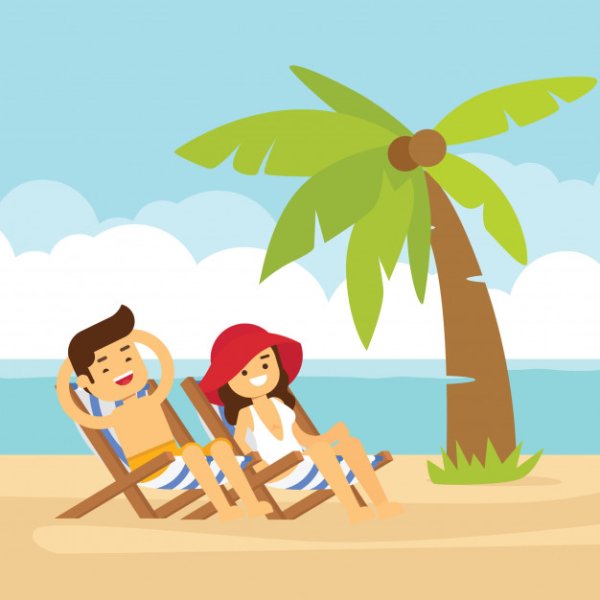 Лето дети море