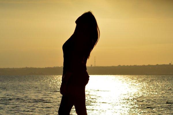 Девушка со спины