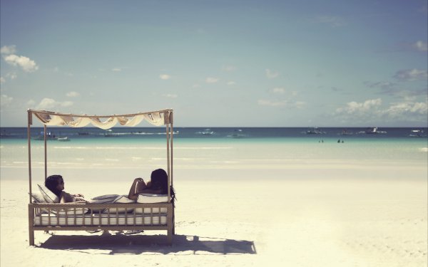 Рассвет на море