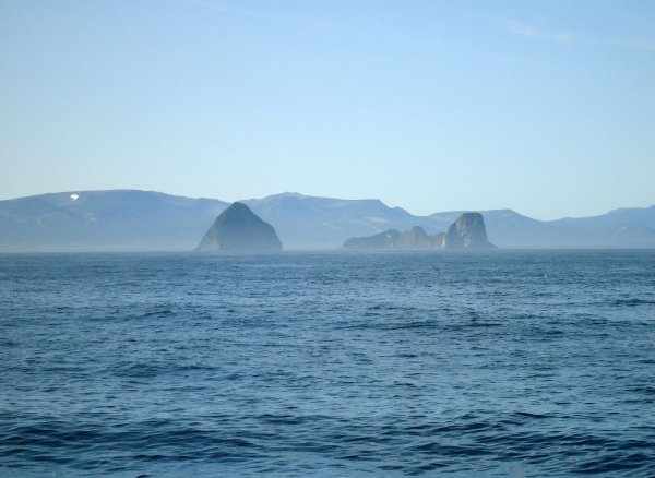 Остров Беринга. Берингово море.