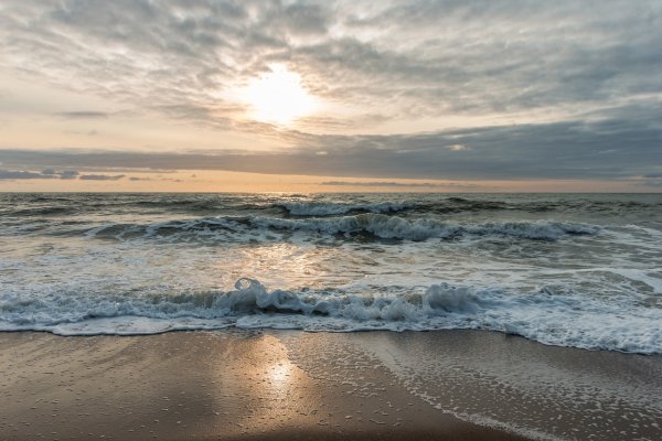 Побережье Северного моря Дании