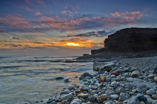 Северное море берег Сконе