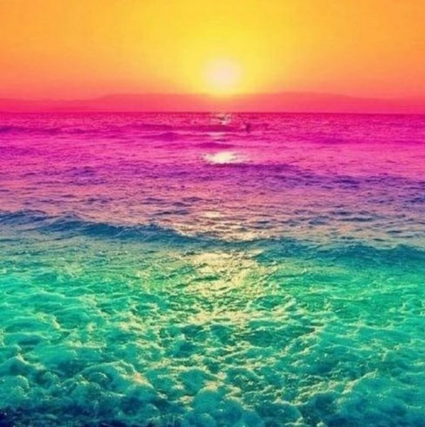 Разноцветные моря