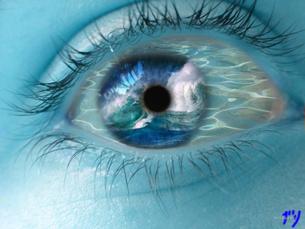 Голубые глаза