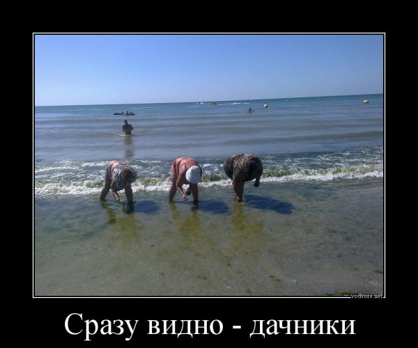 Смешные люди на пляже