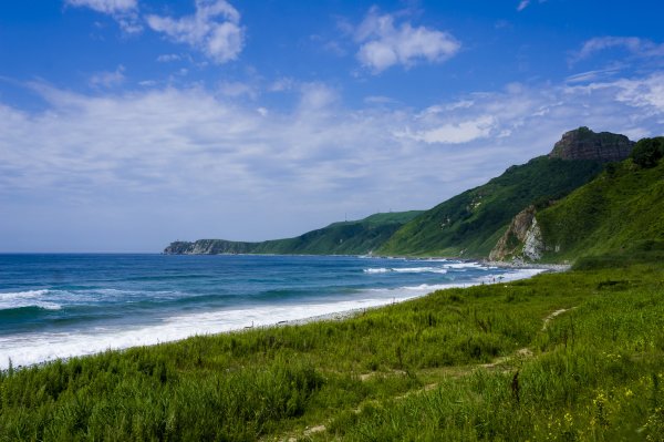Каменистые пляжи черного моря
