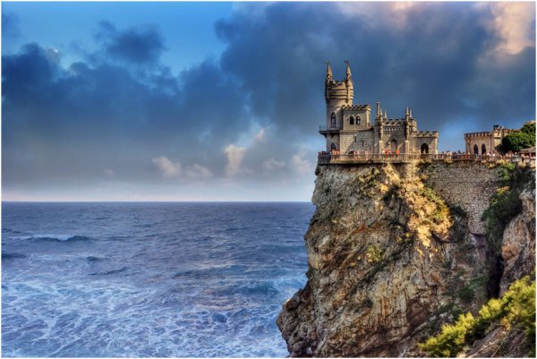 Крымский полуостров Ласточкино гнездо