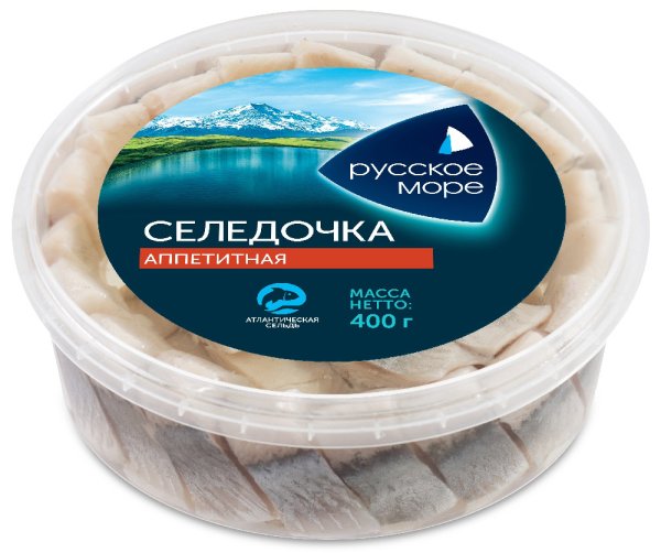 Сельдь филе в масле русское море 230гр