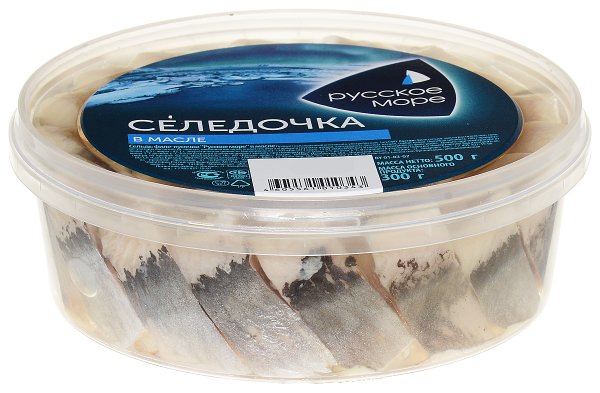 Сельдь атлантическая филе "русское море" 200 г.