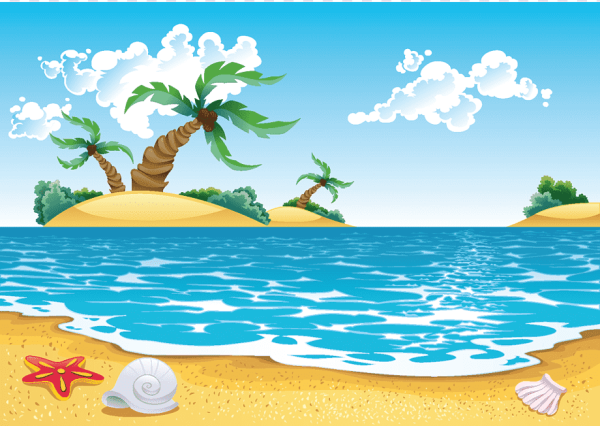 Море мультяшное