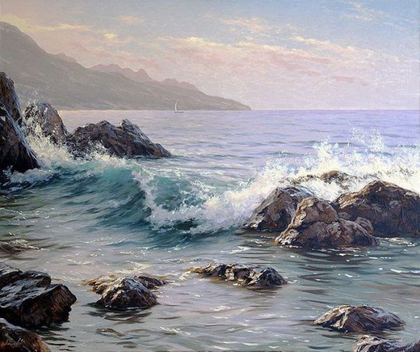 Адамов Алексей художник-маринист