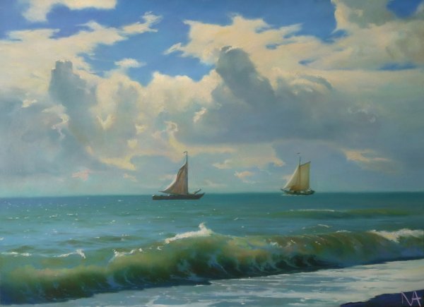 Юрий Югансон художник маринист