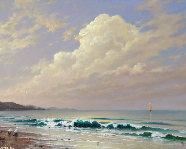 Георгий Дмитриев морские пейзажи