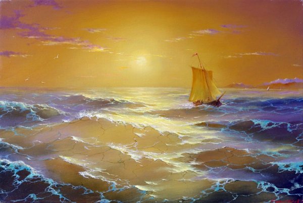 Георгий Дмитриев маринист картины