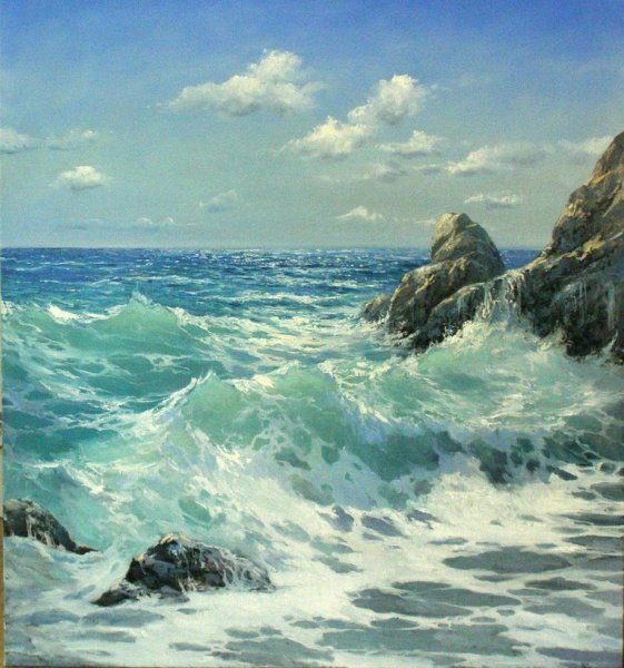 Морской пейзаж Кикель Владимир