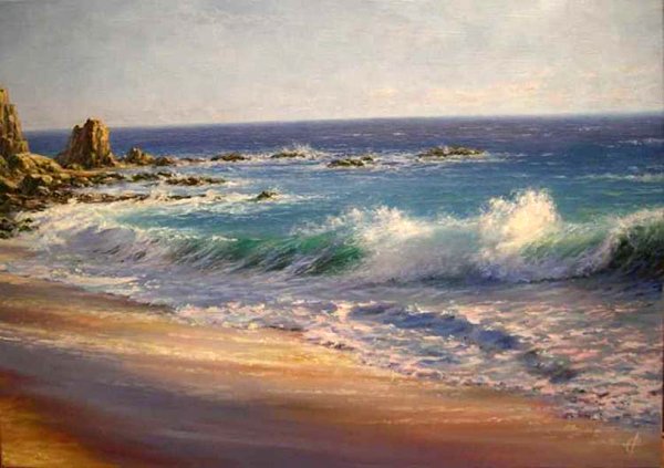 Сарычев Александр живопись море