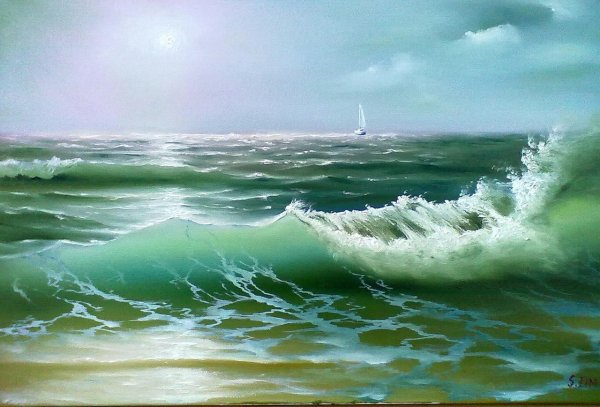 Художник маринист Сергей Лим